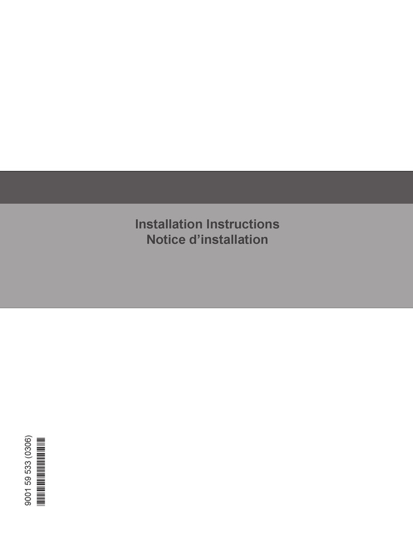 Bosch SGX78B55UC installation instructions