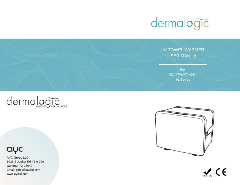 Dermalogic KDA-TWAPP-08A user manual