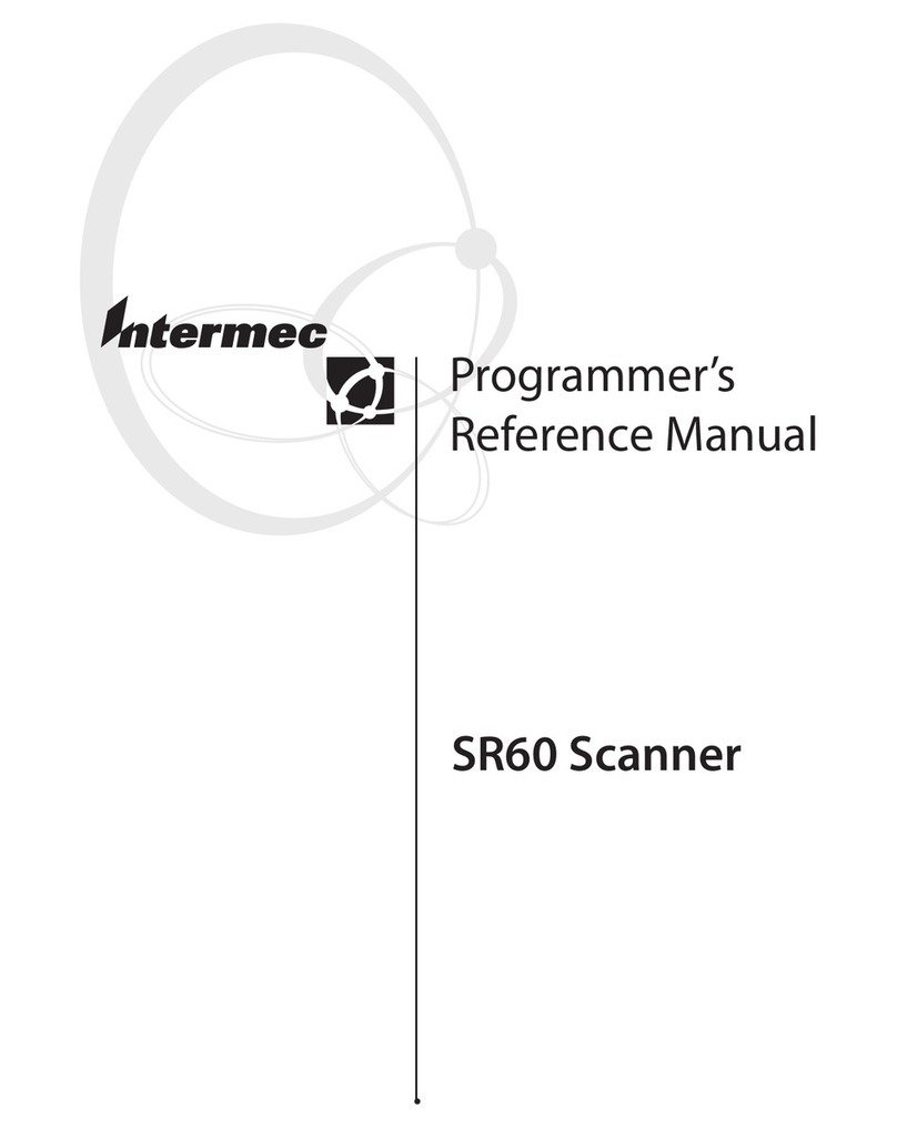 Intermec SR61T2D Programmer's reference manual
