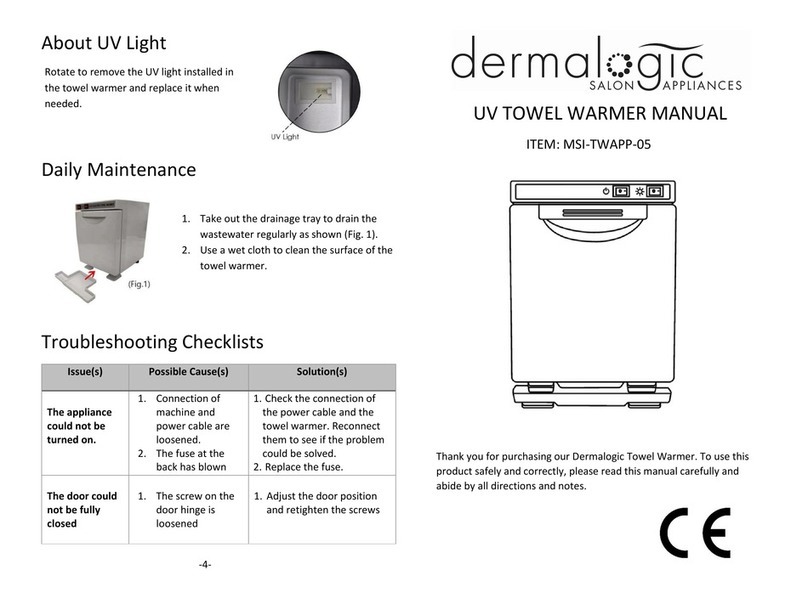 Dermalogic MSI-TWAPP-05 manual