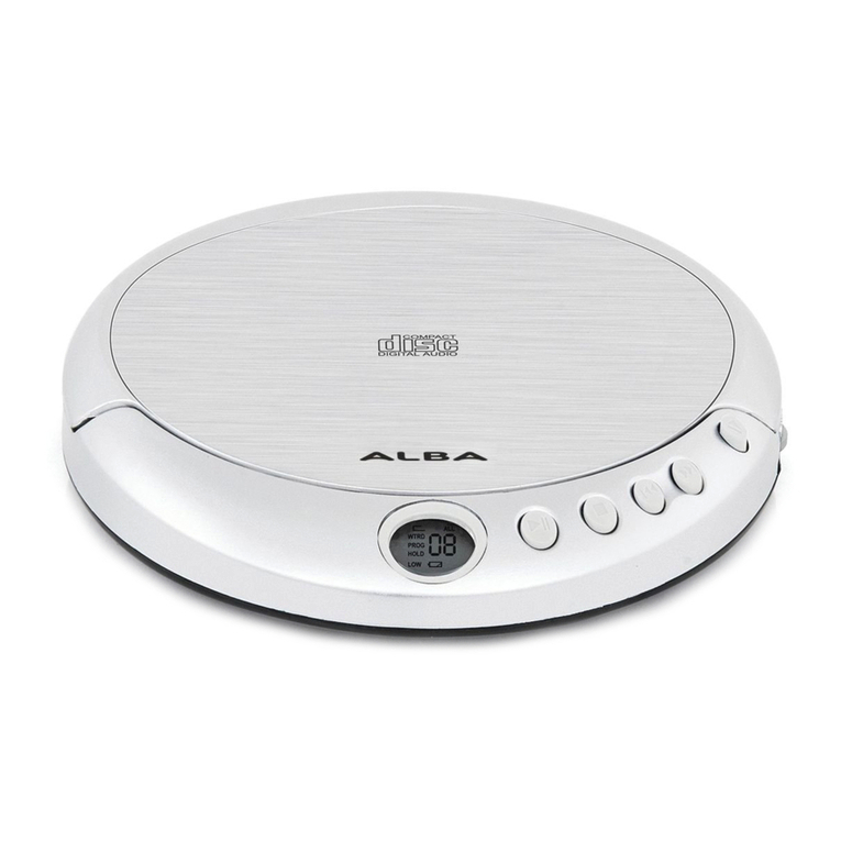 Alba CCD431 user manual