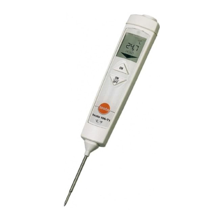 TESTO 106-T1 User manual