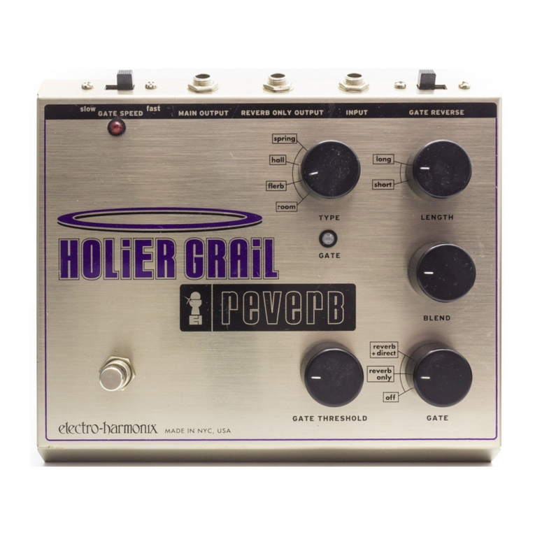 Electro-Harmonix Holier Grail User manual
