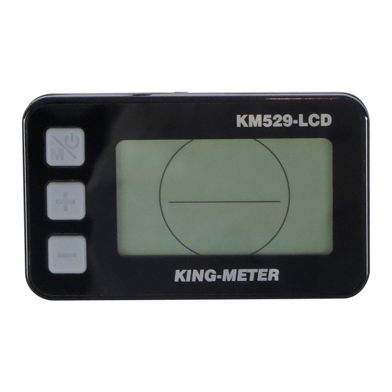 King-Meter KM529 User manual