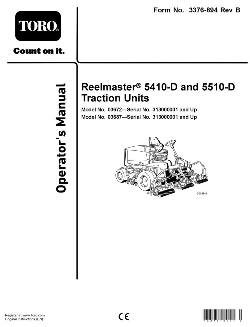 Toro 03672 Operator's manual