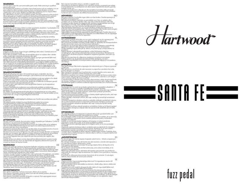 Hartwood SANTA FE HW-SF-FUZZ manual