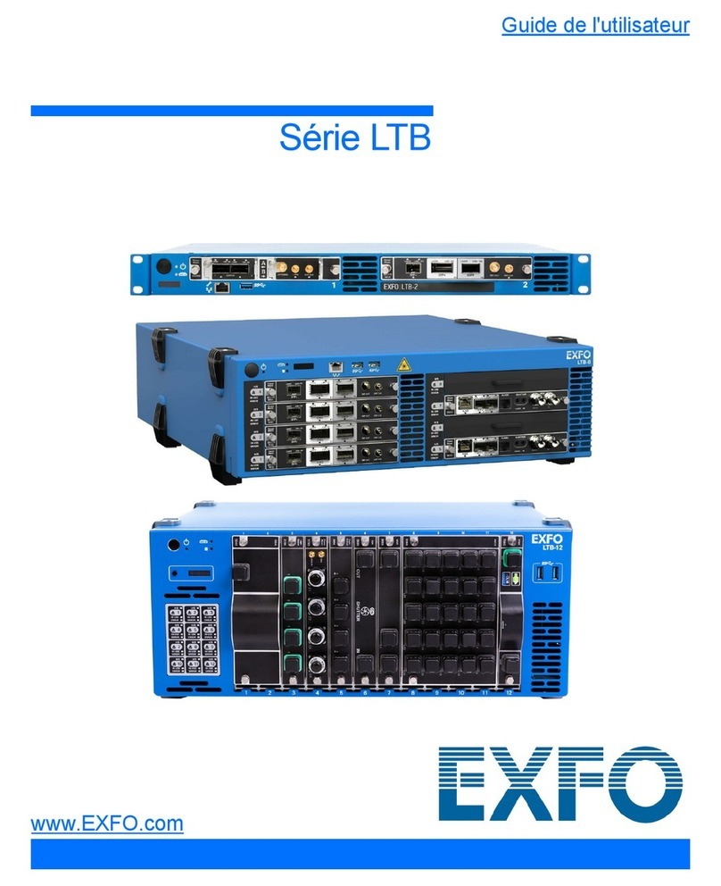 EXFO LTB Series manual