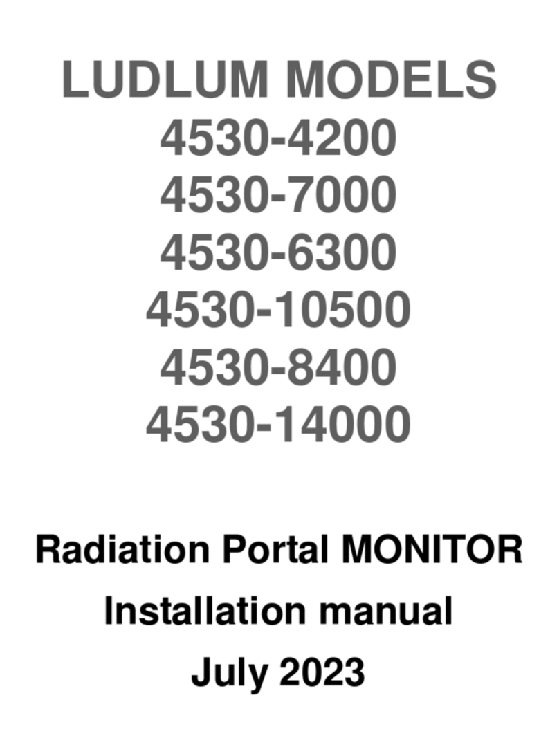 Ludlum Measurements 4530-4200 User manual
