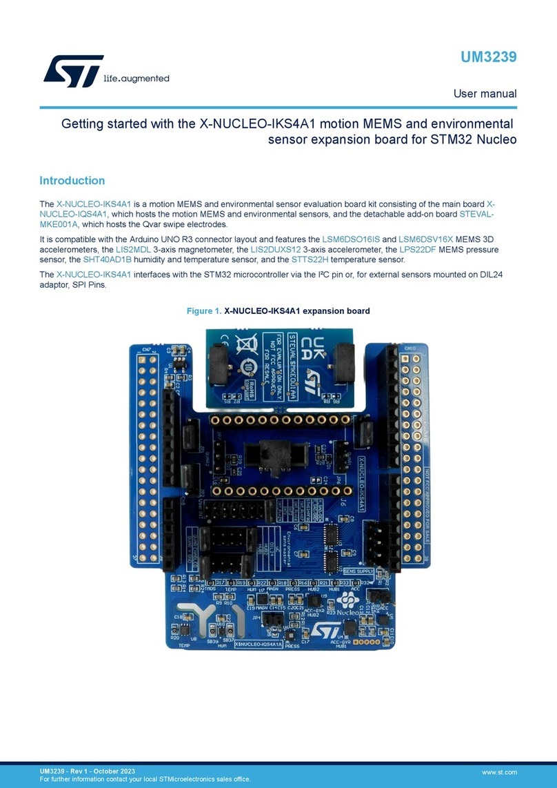 ST X-NUCLEO-IKS4A1 User manual ST X-NUCLEO-IKS4A1 User manual