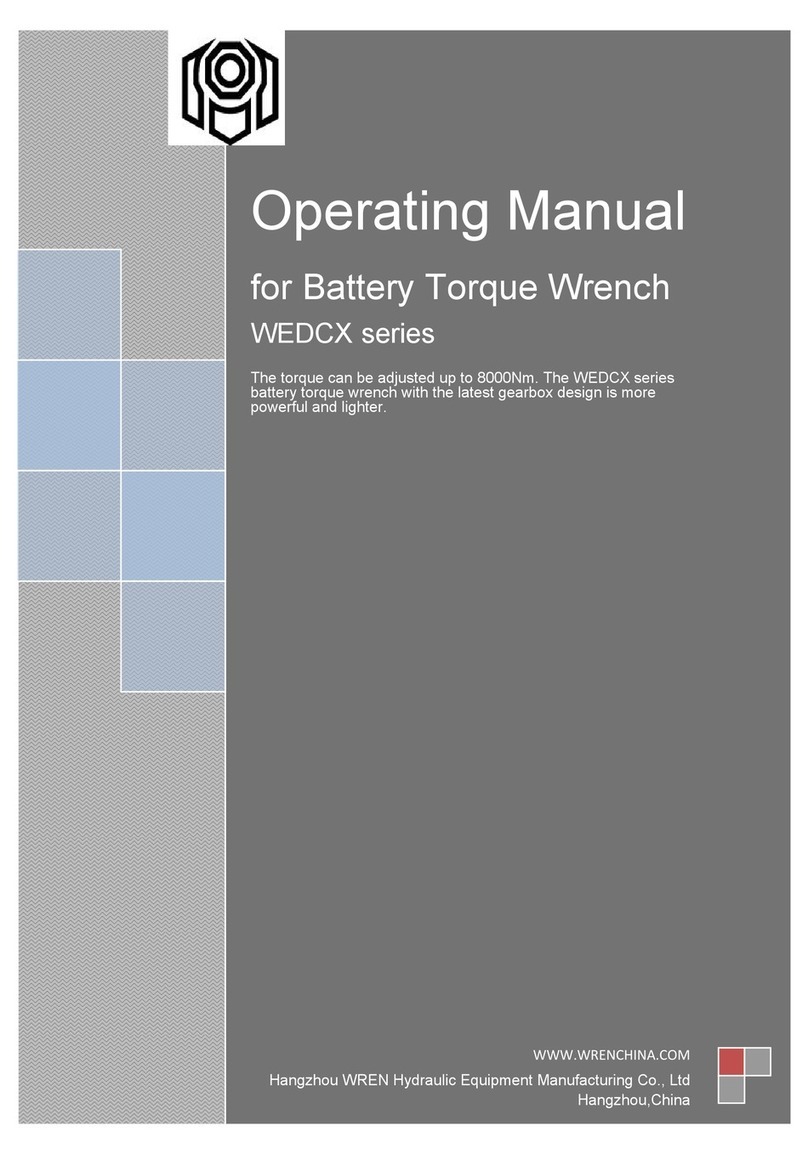 Wren WEDCX Series operating manual