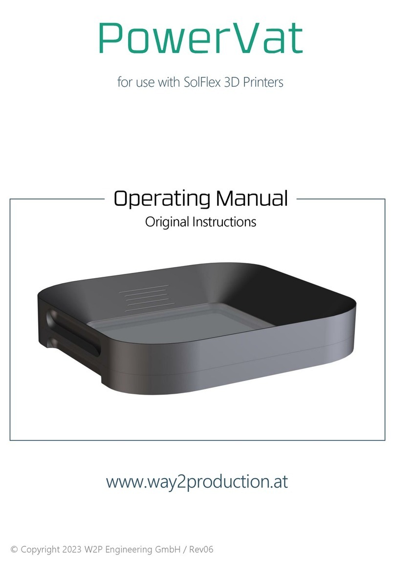 W2P Engineering PowerVat 250 User manual