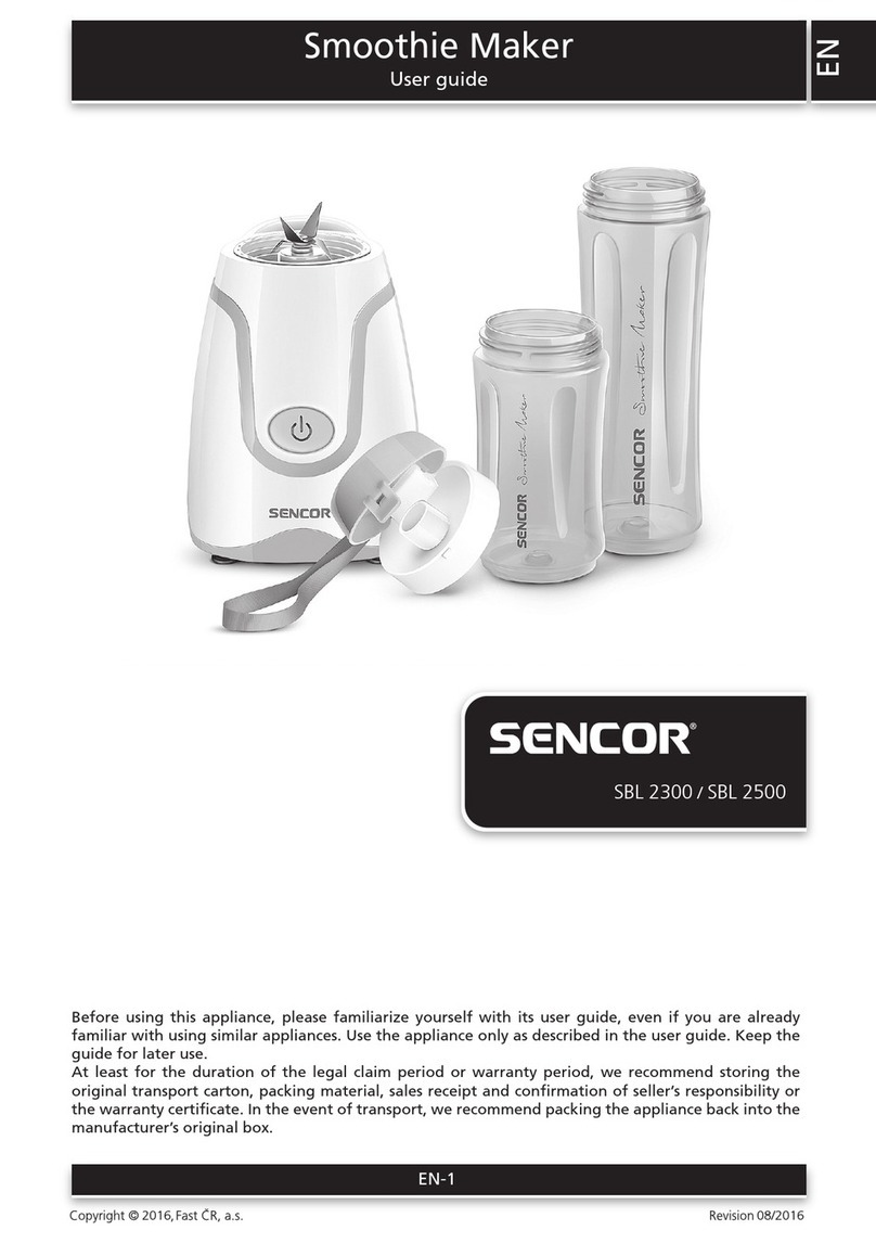 Sencor SBL 2300 user guide