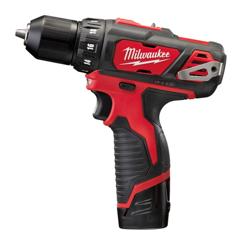 Milwaukee M12BDD-202C Original instructions