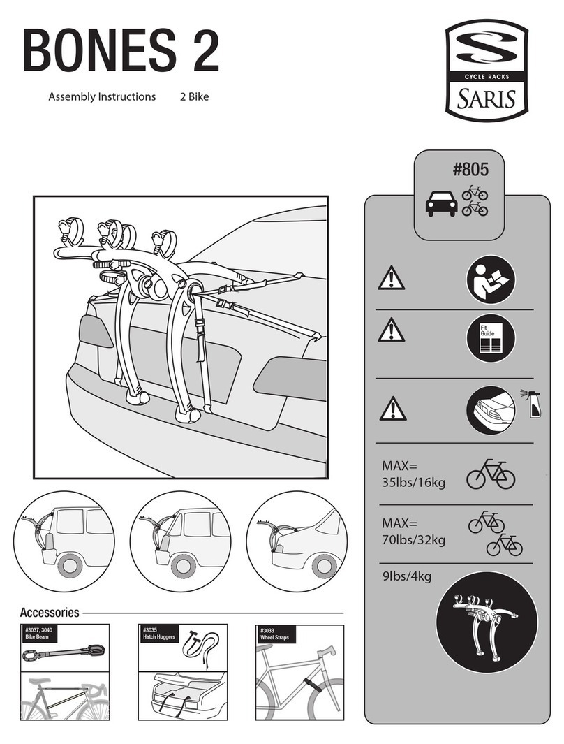 Saris Bones 2 Assembly instructions Saris Bones 2 Assembly instructions