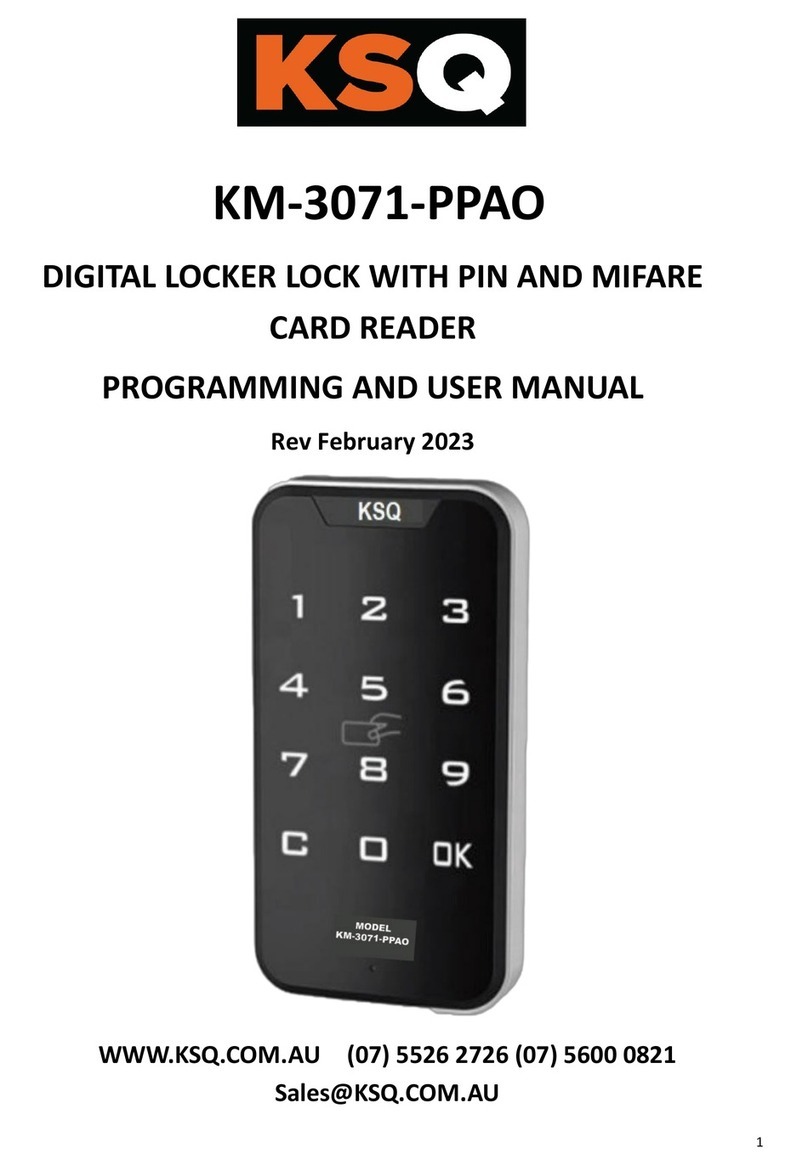 KSQ KM-3071-PPAO manual
