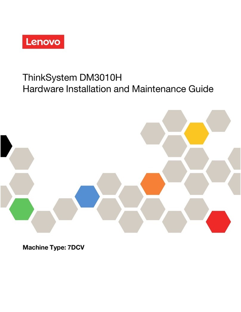 Lenovo ThinkSystem DM3010H Operating manual