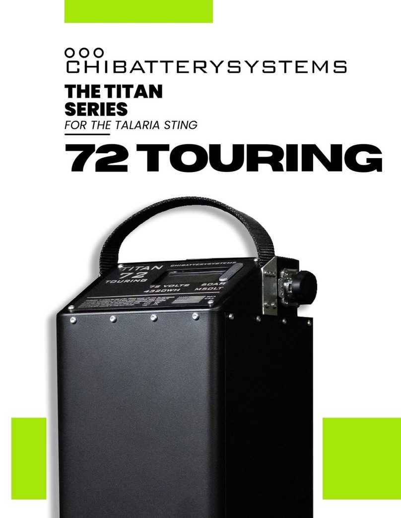 CHIBATTERYSYSTEMS TITAN Series manual