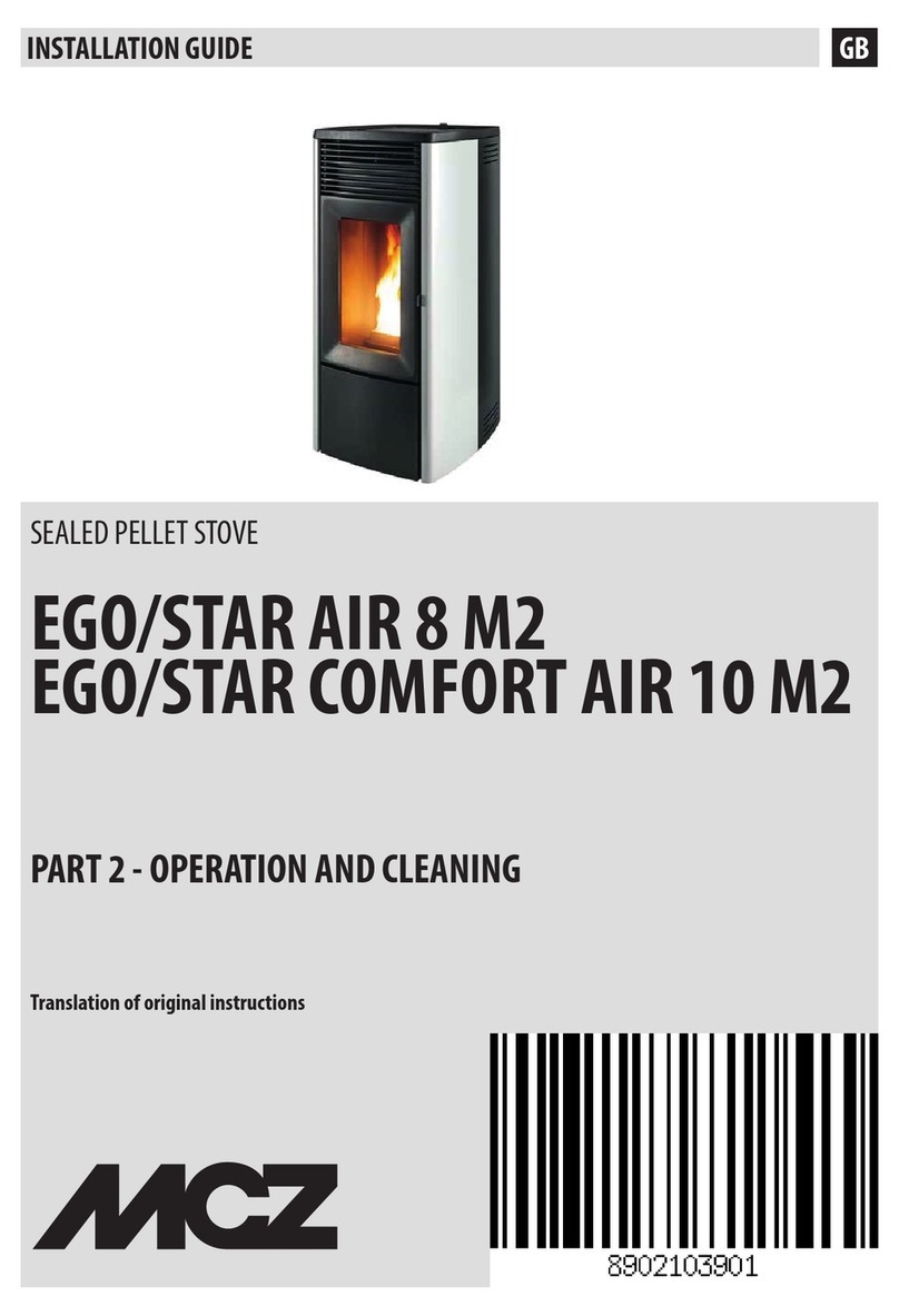 MCZ STAR AIR 8 M2 User manual