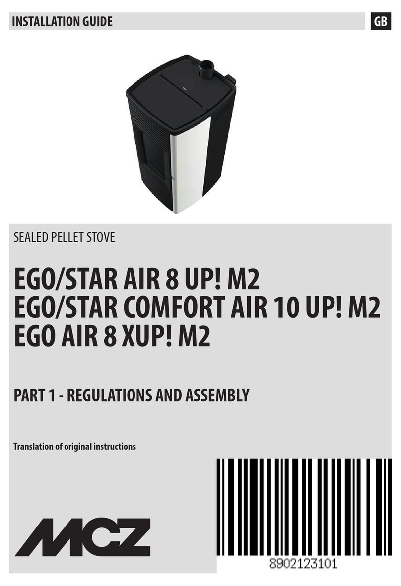 MCZ EGO AIR 8 UP! M2 User manual MCZ EGO AIR 8 UP! M2 User manual