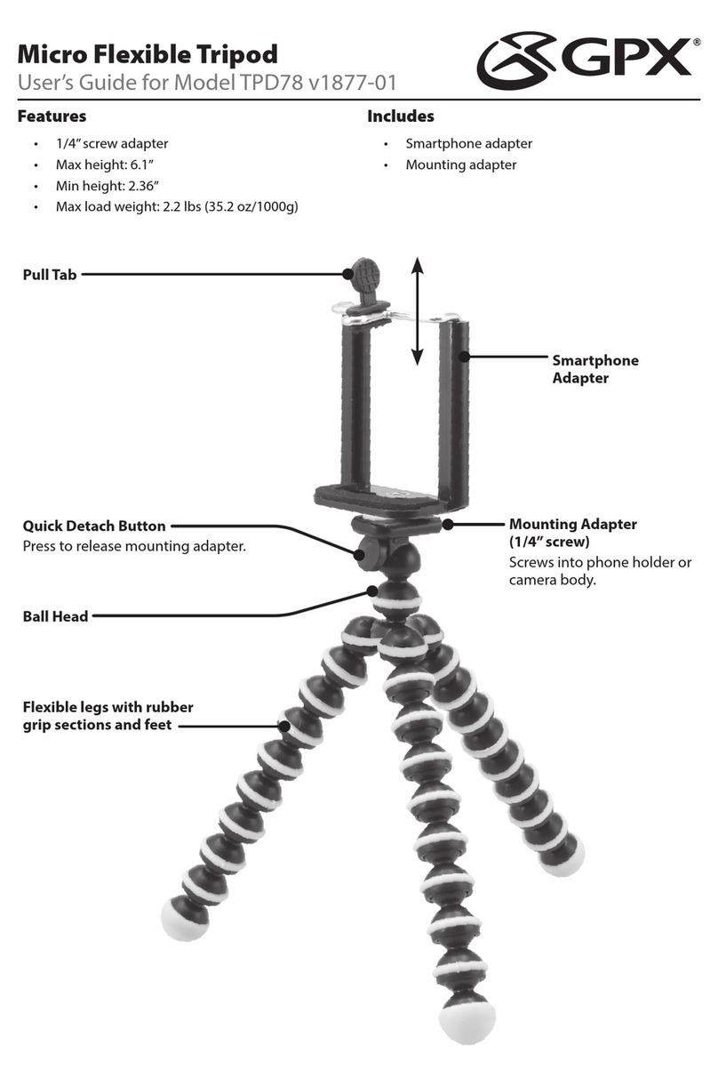 GPX TPD78 User manual