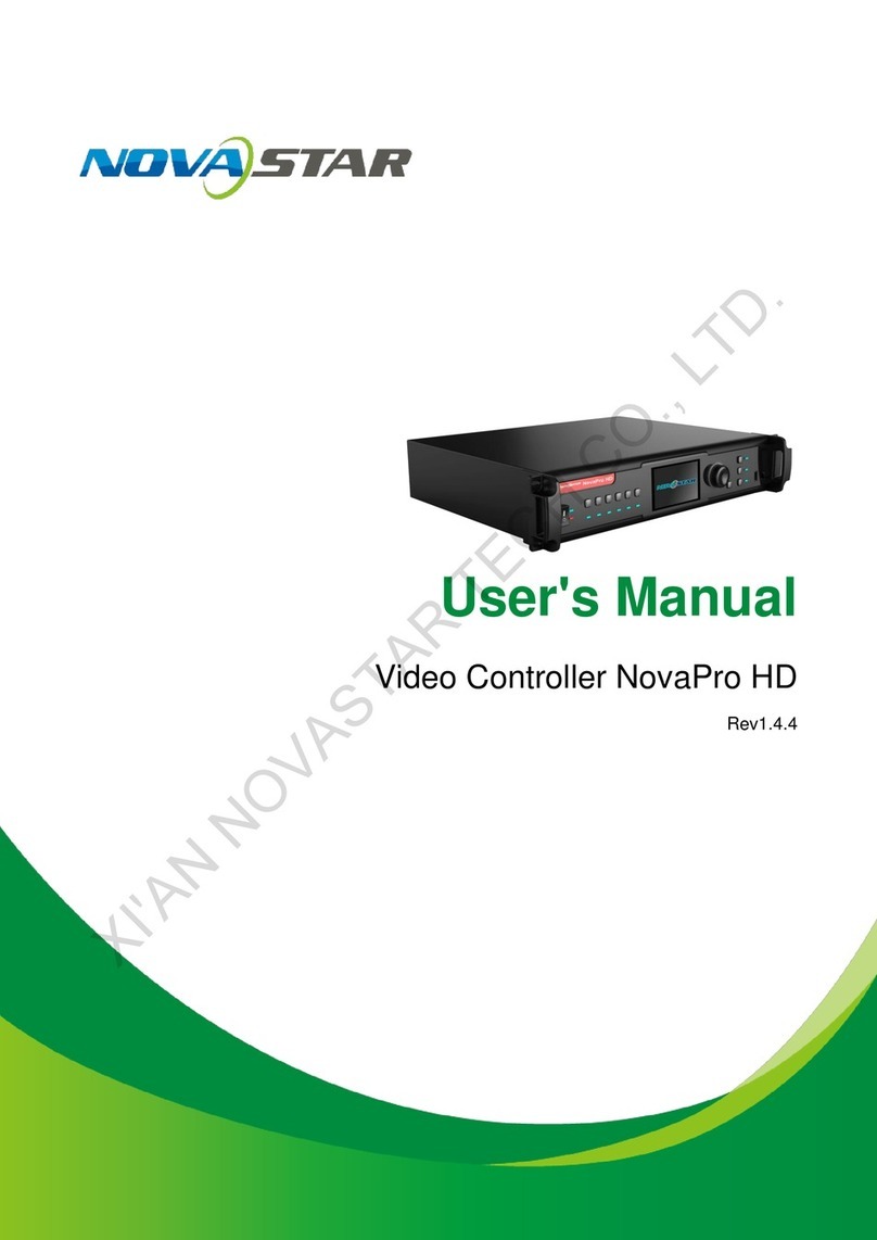 NovaStar LVP6082 User manual