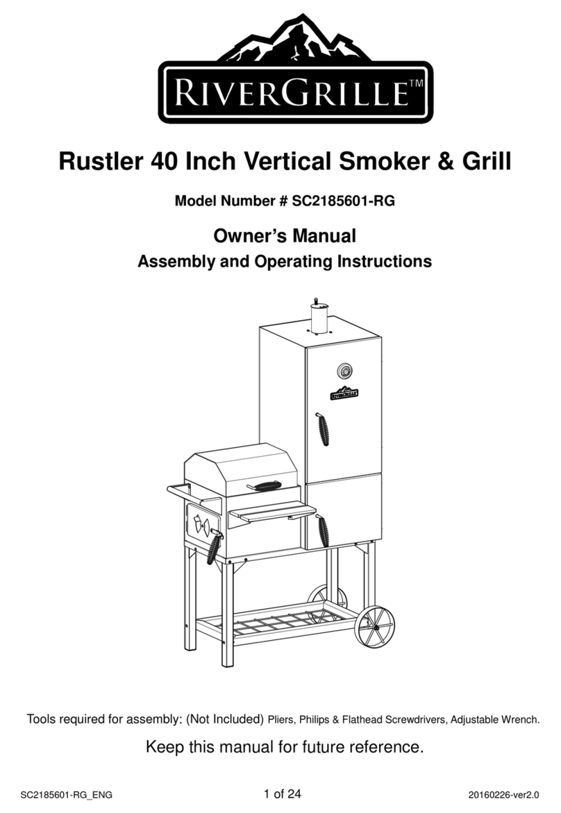 RiverGrille Rustler User manual