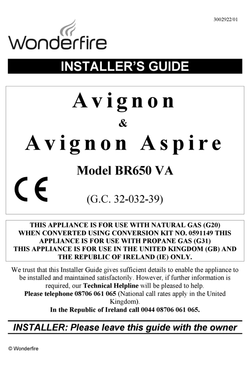 Wonderfire Avignon Assembly instructions
