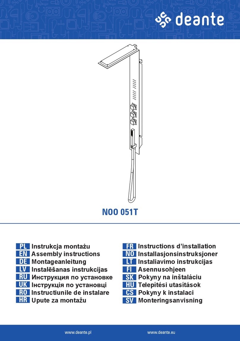 deante NOO 051T User manual