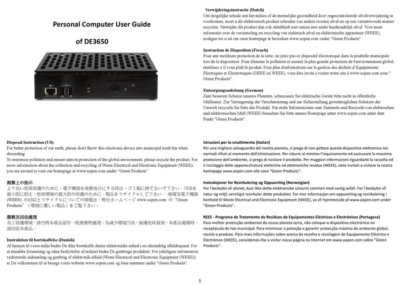 easescreen DE3650 user guide