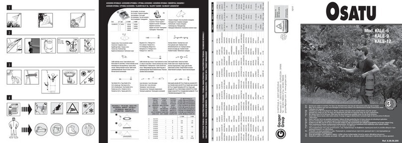 Goizper Group OSATU KALE-6 User manual