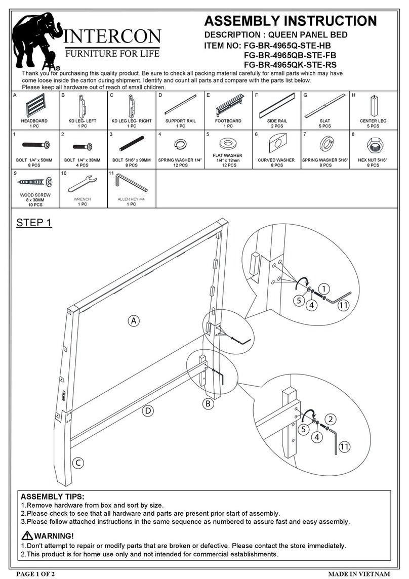 Intercon FG-BR-4965Q-STE-HB User manual