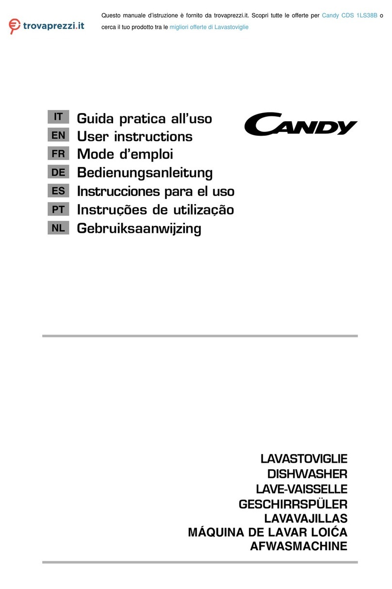 Candy CDS 1LS38B User manual