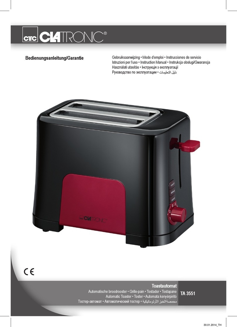 Clatronic TA 3551 instruction manual