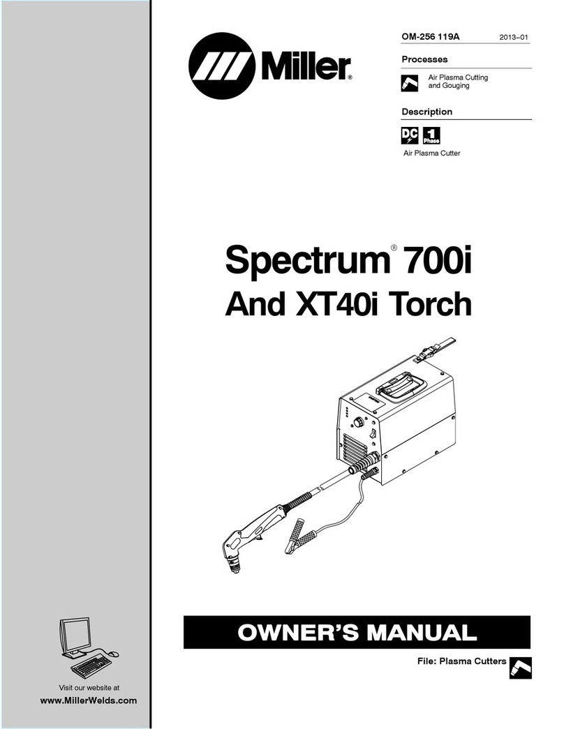 Miller Spectrum 700i owner's manual
