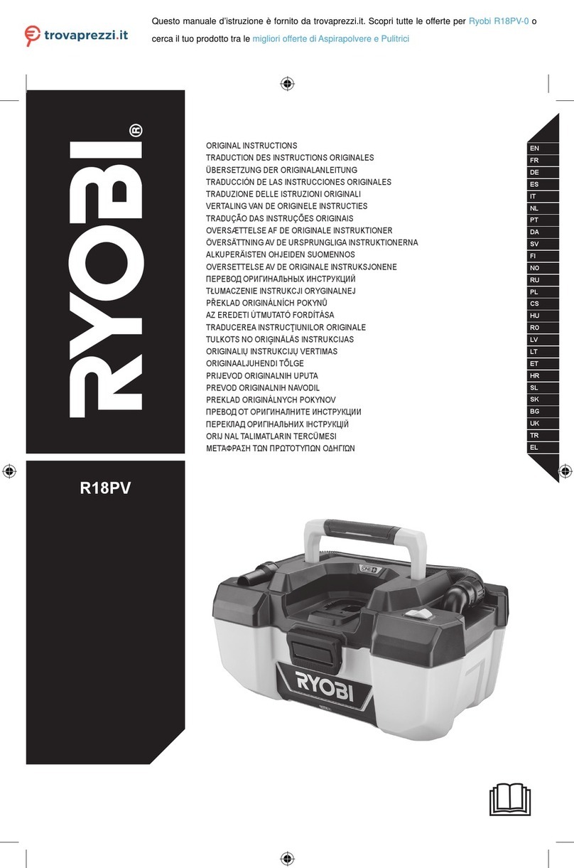 Ryobi R18PV-0 Original instructions