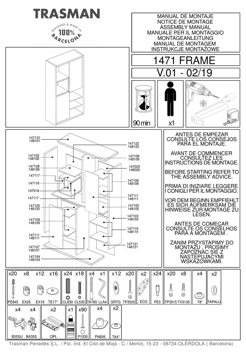 Trasman 1471 FRAME User manual