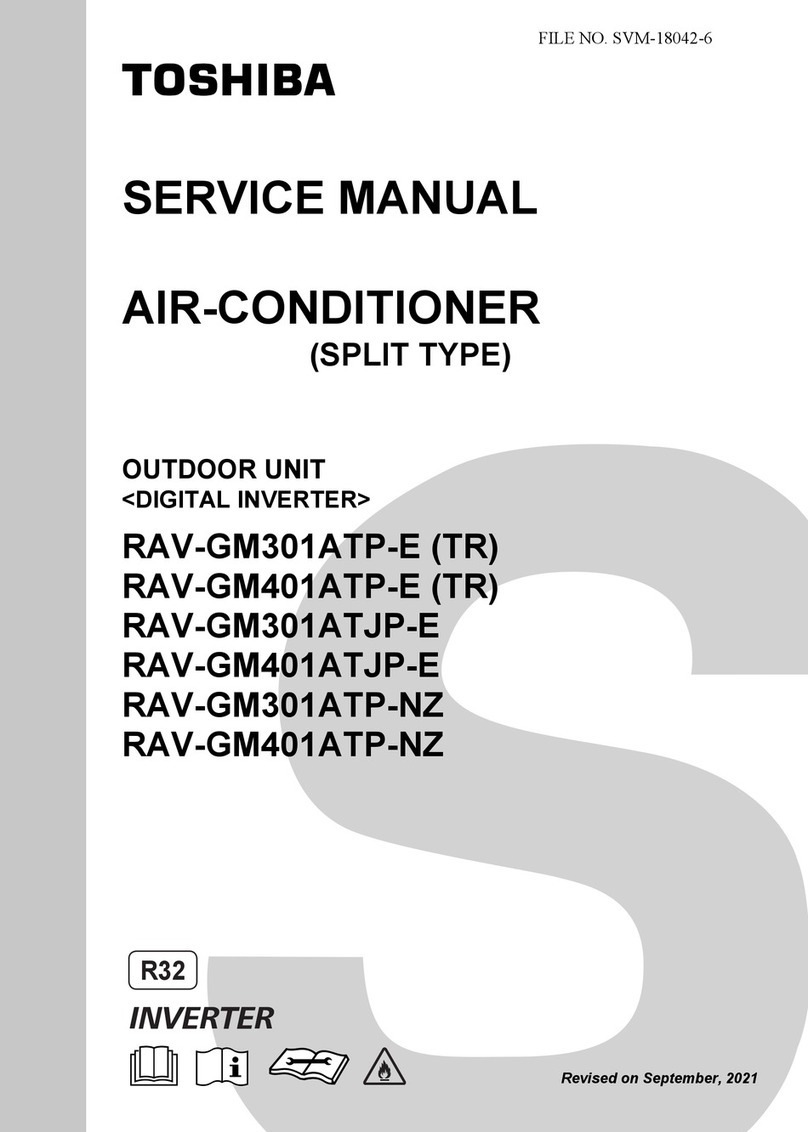 Toshiba RAV-GM301ATP-NZ User manual Toshiba RAV-GM301ATP-NZ User manual