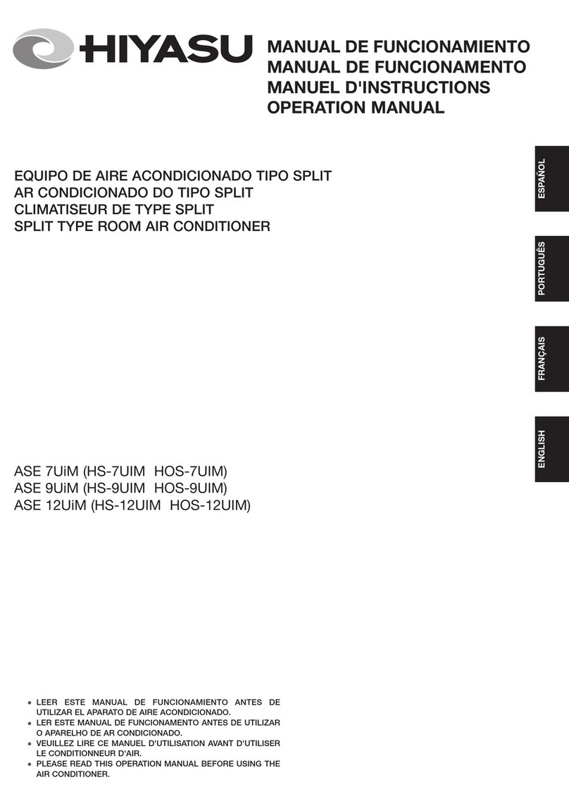 Hiyasu ASE 7UiM User manual