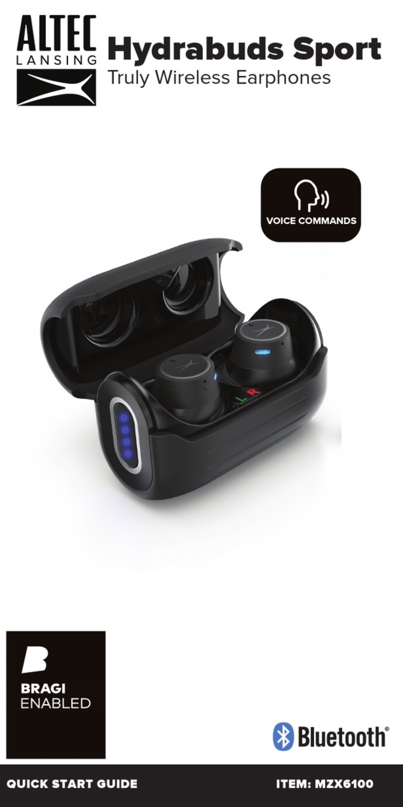 Altec Lansing Hydrabuds Sport User manual