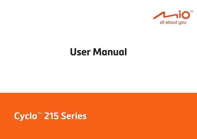Mio Cyclo 215HC user manual