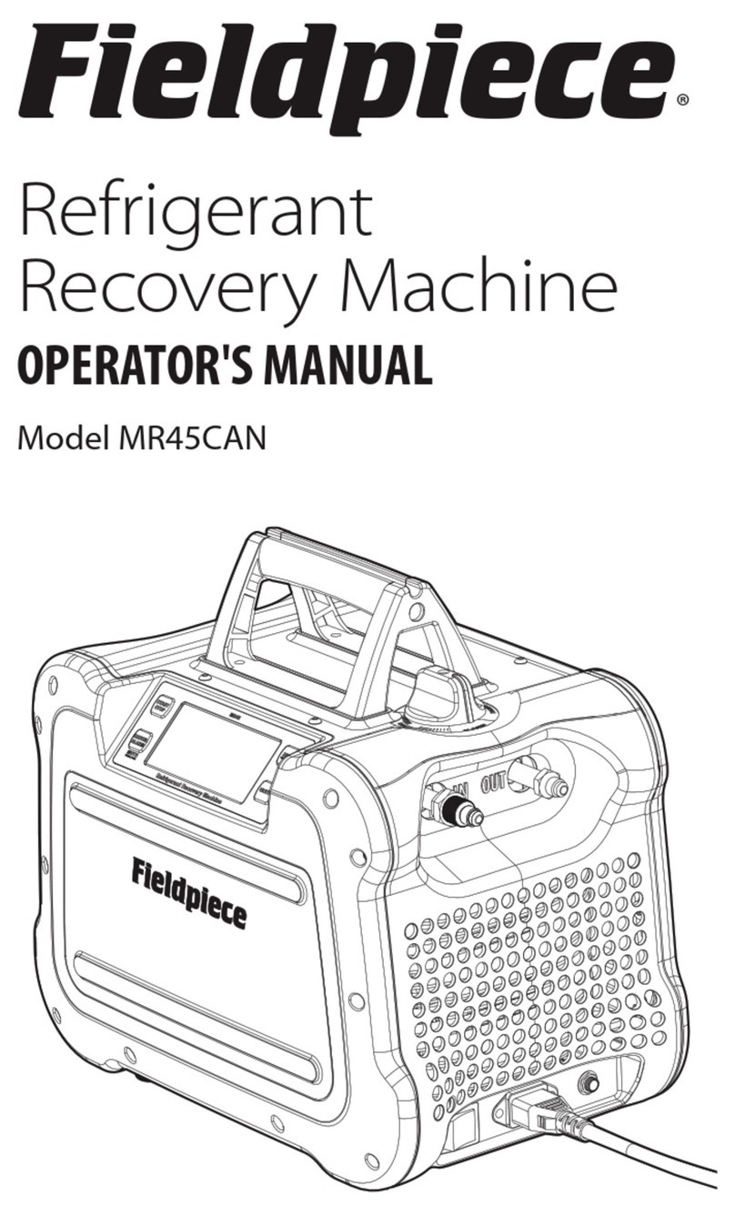 Fieldpiece MR45CAN Operator's manual