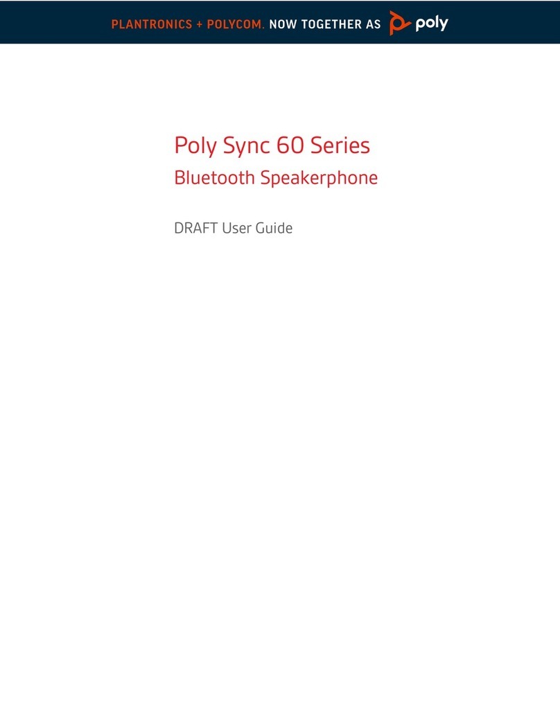 Poly SY60 User manual