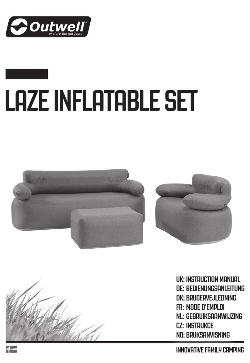 Outwell LAZE instruction manual Outwell LAZE instruction manual
