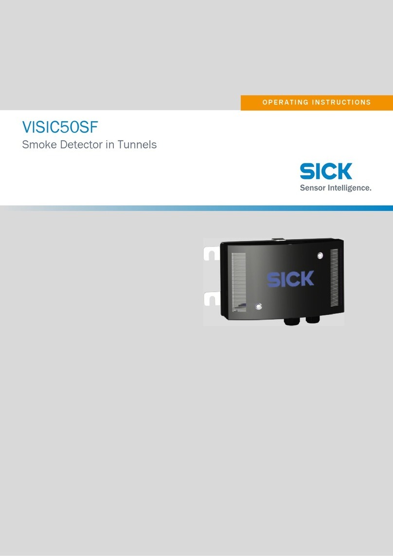 SICK VISIC50SF operating instructions