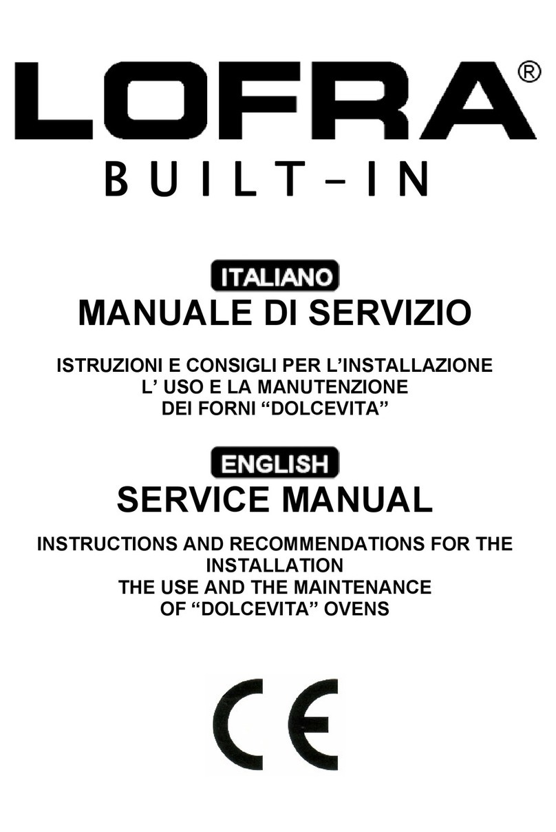 Lofra Dolcevita Service manual