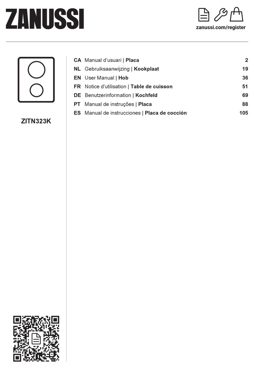 Zanussi ZITN323K User manual