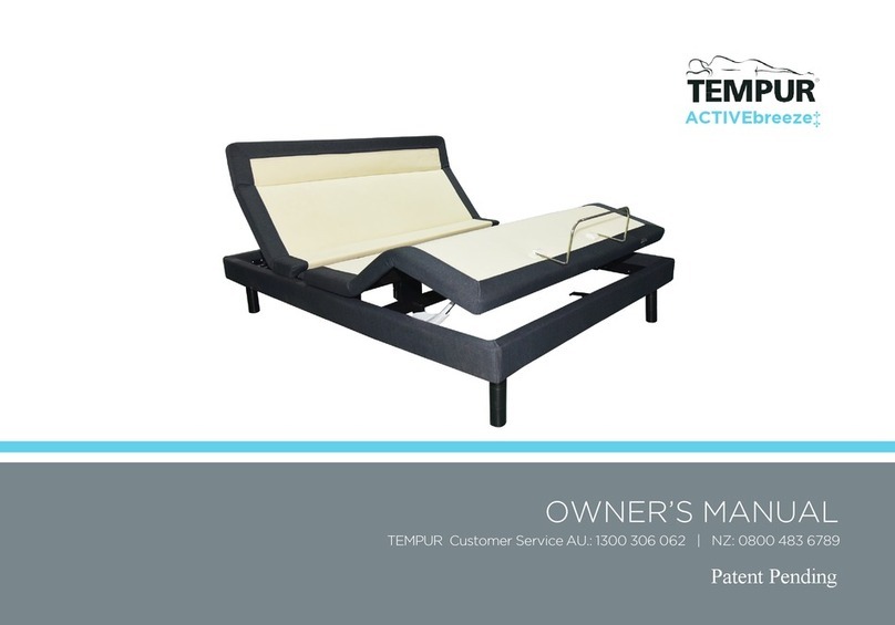 TEMPUR ACTIVEbreeze owner's manual