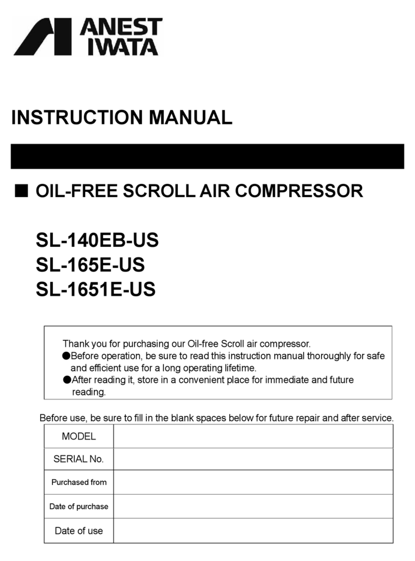 Anest Iwata SL-140EB-US User manual