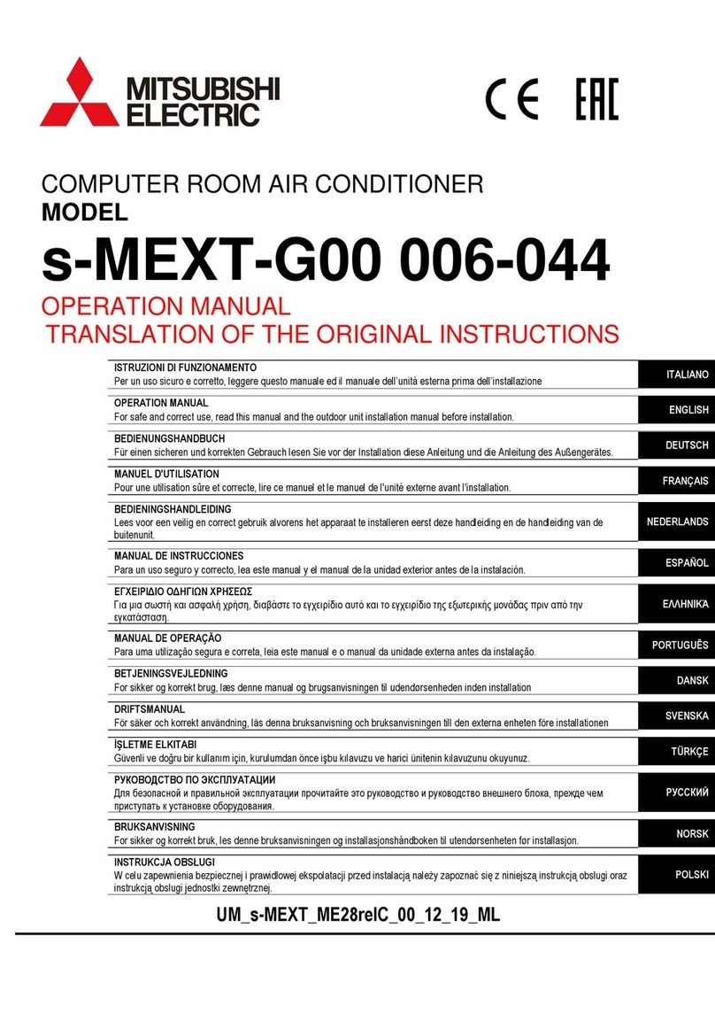 Mitsubishi Electric s-MEXT-G00 006-044 Operation manual