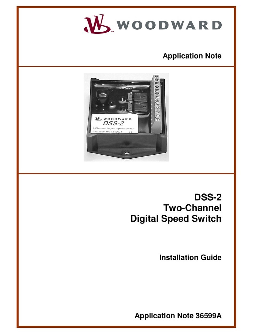 Woodward DSS-2 installation guide